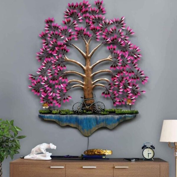 Purple Tree wall decor