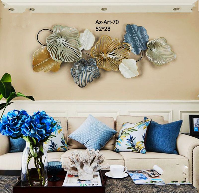 Feather wall decor