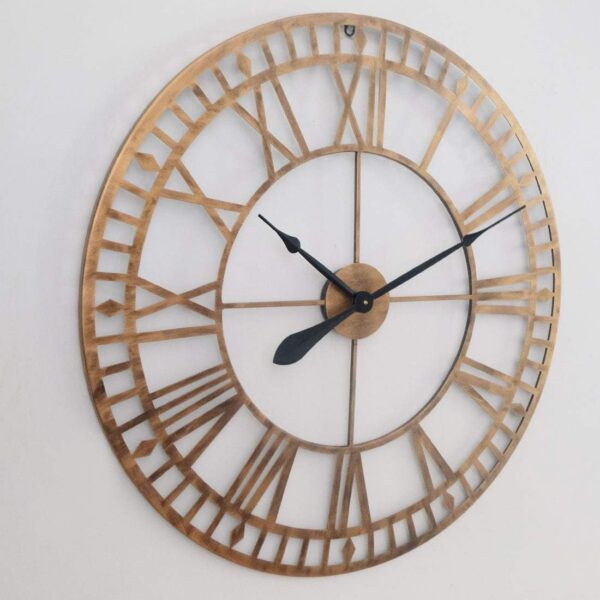 Golden Roman Clock