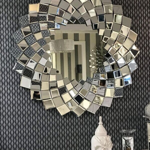 Round Diamond Mirror