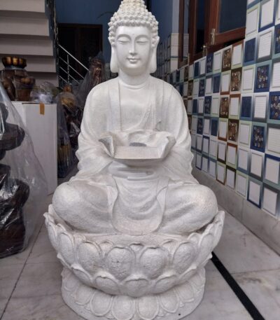 Buddha statue fountain