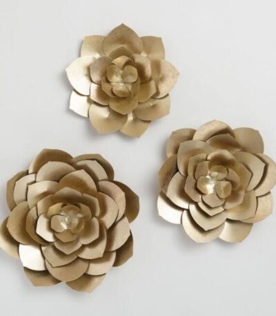 Golden flower Metal