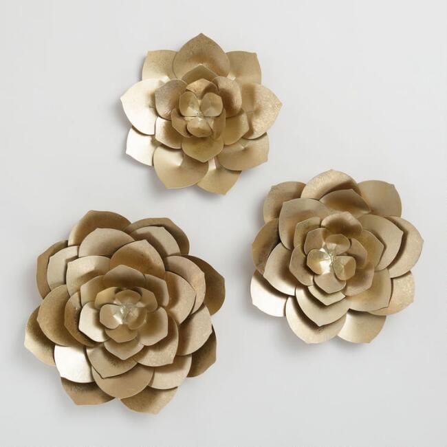 Golden flower Metal
