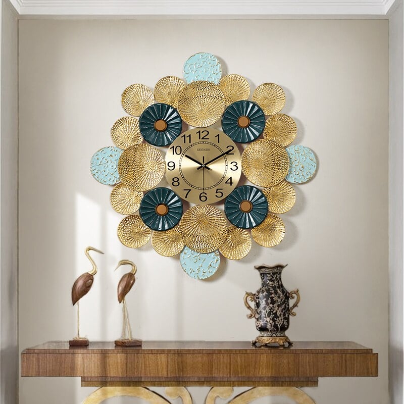Unique Metal wall Decor clock