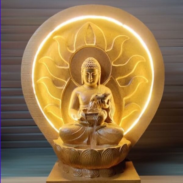 Sun Double Bowl Buddha Fountain