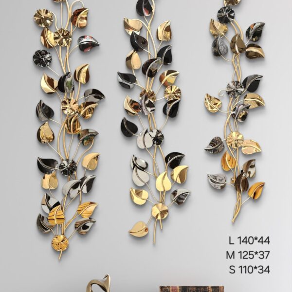 Leaves strip wall décor