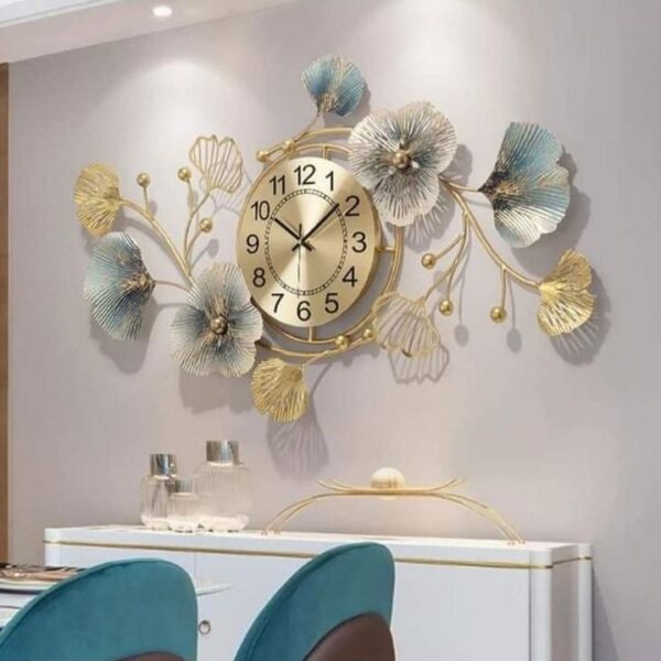 Metal clock vines
