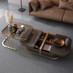 Brown table advance